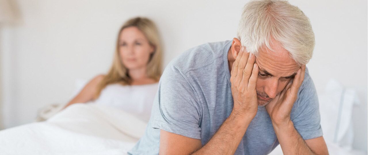 Erectile dysfunction sa usa ka lalaki pagkahuman sa 60 ka tuig